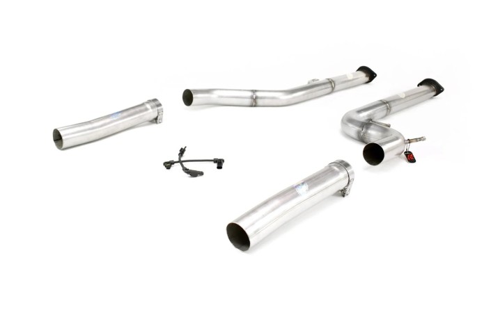 Tubi elimina catalizzatore secondario e GPF quick silver BM404 BMW M4 G82 G83 dal 2021