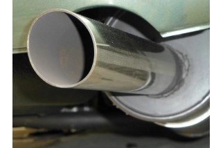 sistema di scarico in acciaio inox quick silver BM029-2  BMW 323i E21 RHD e LHD 1977 - 1982