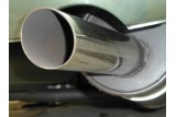 sistema di scarico in acciaio inox quick silver BM029-2  BMW 323i E21 RHD e LHD 1977 - 1982
