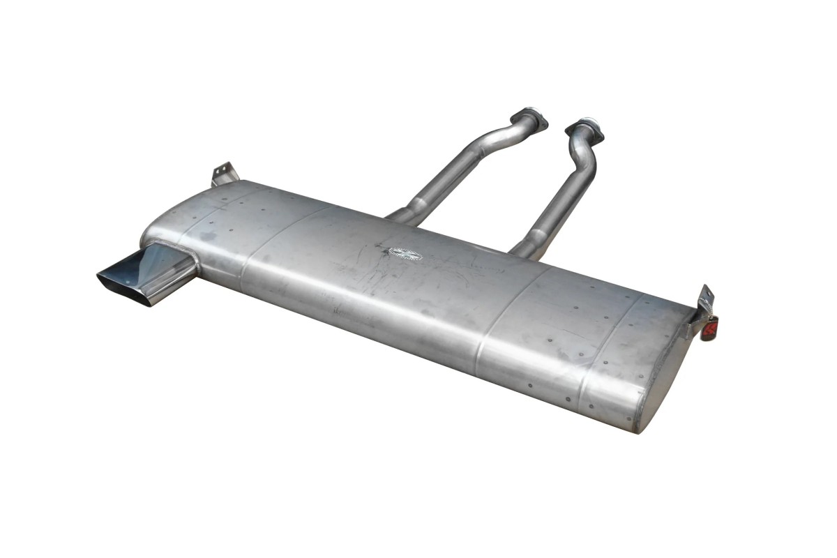 sistema di scarico in acciaio inox con punta singola quick silver BM170S BMW Z1 1987-1991