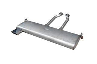 sistema di scarico in acciaio inox con punta singola quick silver BM170S BMW Z1 1987-1991
