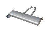 sistema di scarico in acciaio inox con punta singola quick silver BM170S BMW Z1 1987-1991