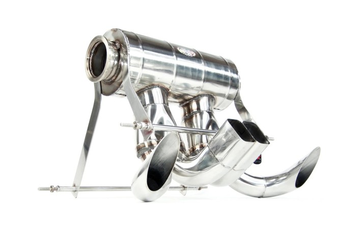 sistema di scarico sportivo in acciaio inox quick silver BG164T Bugatti Veyron 16.4 2005-2015