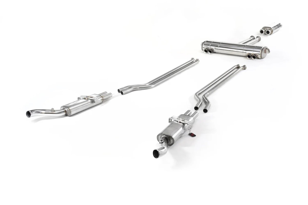 Sistema di scarico in acciaio inox quick silver CN010-2 Citroen SM 1970-1975