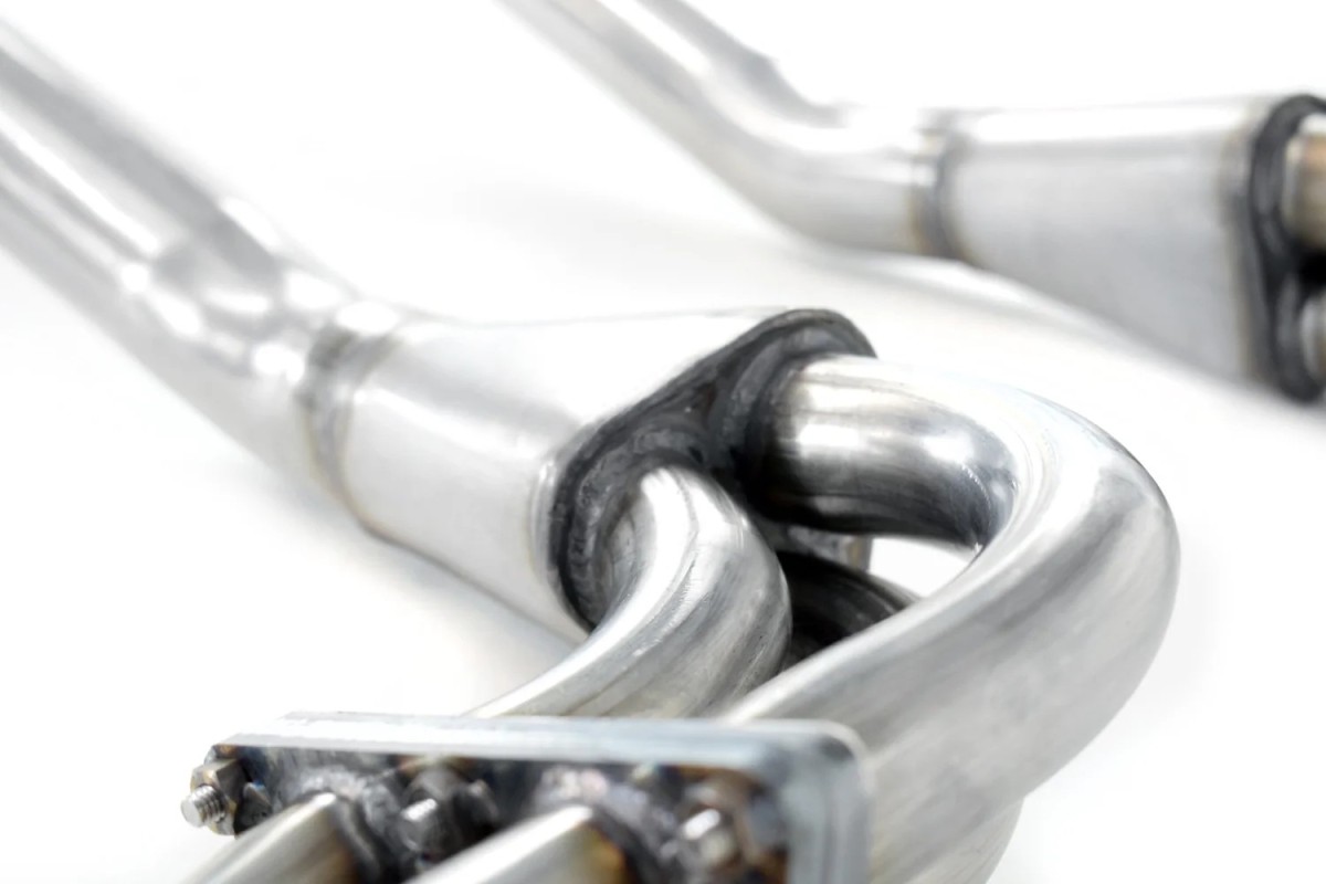 Tubi anteriori in acciaio inox quick silver CN511 Citroen SM 1970-1975