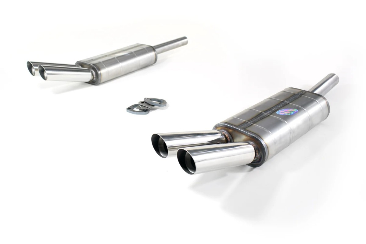 sistema di scarico in acciaio inox quick silver DT001 De Tomaso Mangusta 1967-1971