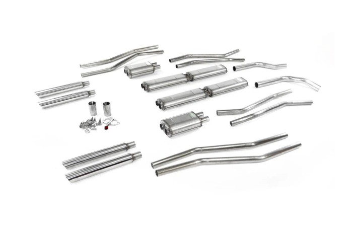 sistema di scarico in acciaio inox quick silver FE064 Ferrari 250 GT California LWB-SWB 1958-1960