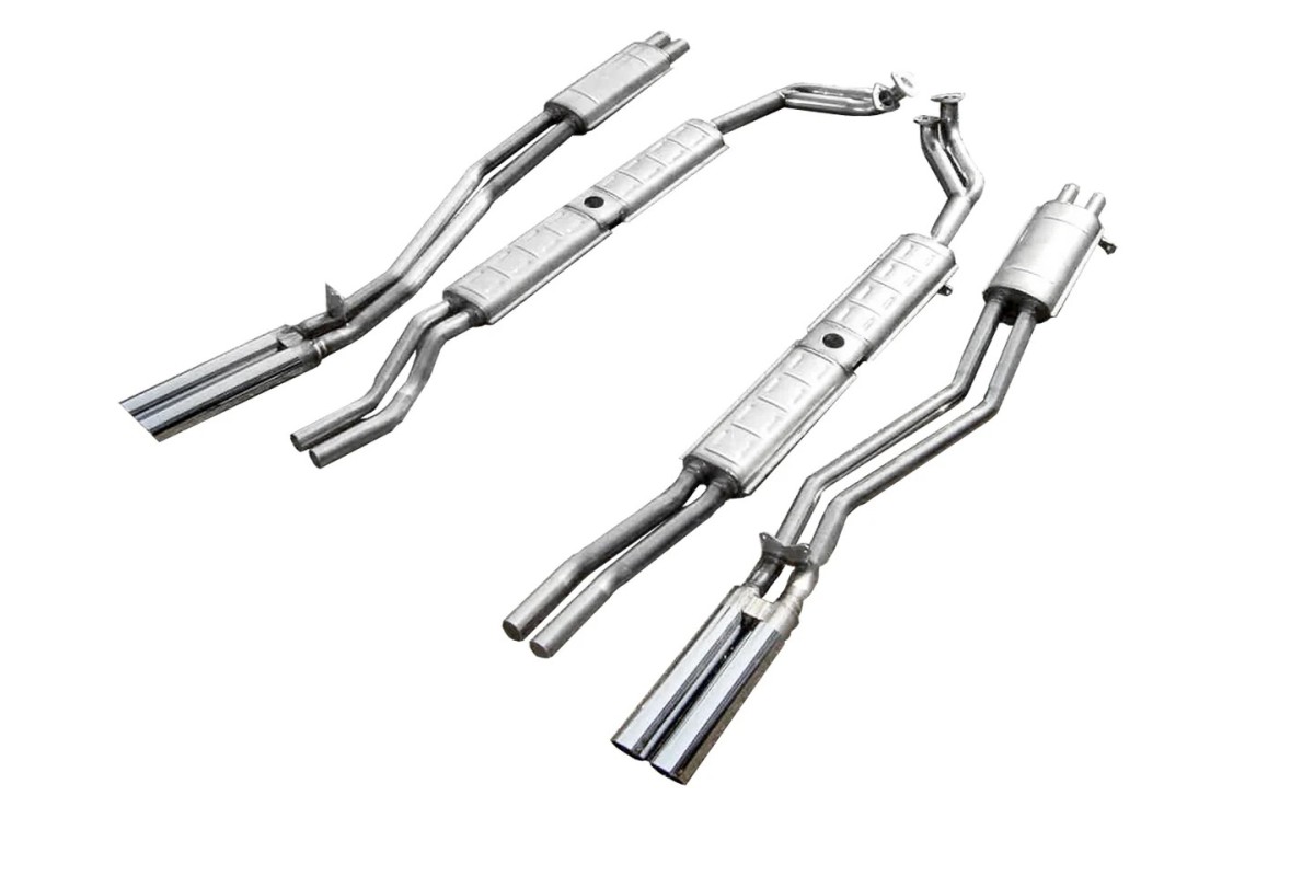 sistema di scarico in acciaio inox quick silver FE007 Ferrari 250 Lusso 1962-1964