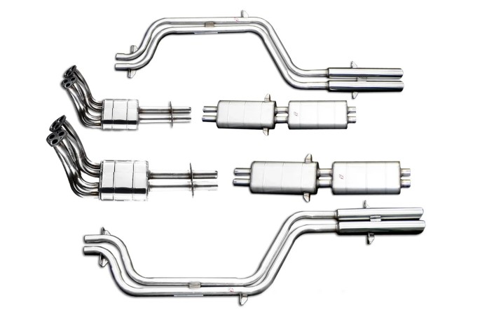 sistema di scarico in acciaio inox quick silver FE013 Ferrari 275 GTB GT4 1966-1968