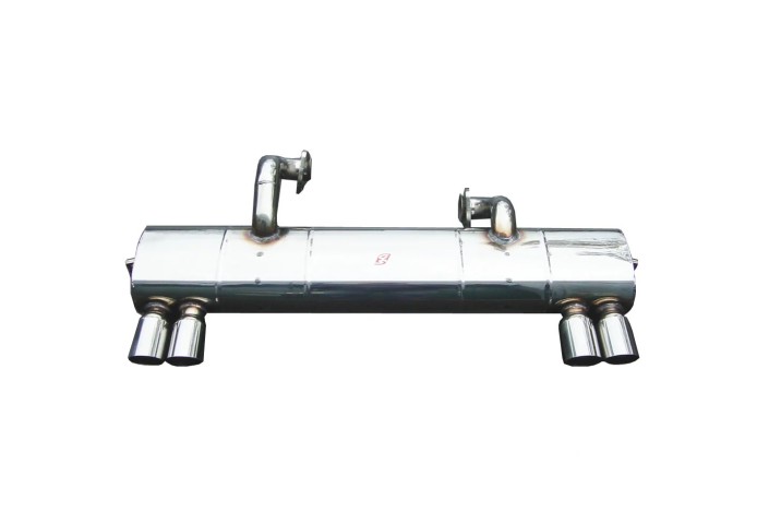 sistema di scarico in acciaio inox con cat. quick silver FE138 Ferrari 308 1981-1982