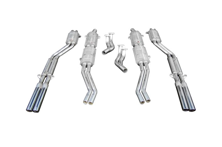 sistema di scarico in acciaio inox quick silver FE010 Ferrari 330 GT 2 più 2 1964-1967