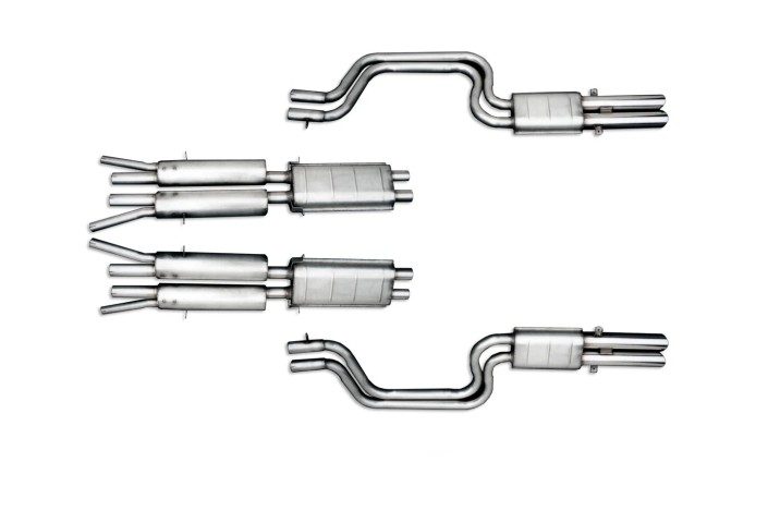 sistema di scarico in acciaio inox quick silver FE014 Ferrari 365 GTB 4 Daytona S1 1968-1970