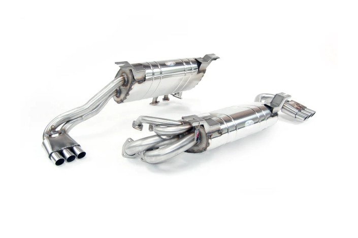 Sistema di scarico in acciaio inox quick silver FE043S Ferrari 365 GT4 BB Sport 1973-1976