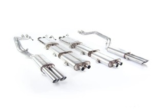 sistema di scarico in acciaio inox quick silver FE021 Ferrari 400 GT 1977-1985