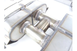sistema di scarico in acciaio inox quick silver FE021 Ferrari 400 GT 1977-1985