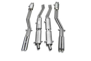 sistema di scarico in acciaio inox quick silver FE047 Ferrari 400 S America 1960-1964