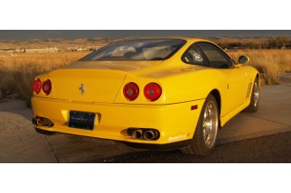 sezione centrale in acciaio inox quick silver FE092S Ferrari 550 Sport 1997-2003