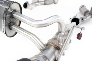 sistema di scarico sportivo Titan con Sound Architect quick silver FE488S Ferrari 488 2015-2020