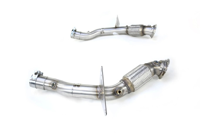 Tubi di ricambio per catalizzatore in acciaio inox quick silver FE489S Ferrari 488 2015-2020