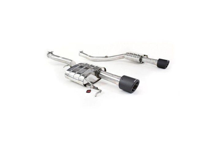 sistema di scarico sportivo quick silver JR526S Jaguar F Pace 3.0 V6 Diesel Turbo 2016-2021