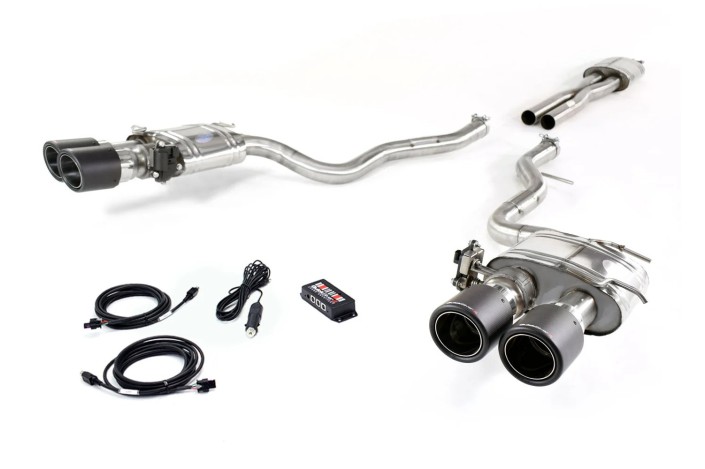 sistema di scarico con Sound Architect quick silver JR588S Jaguar F Type V8 dal 2014