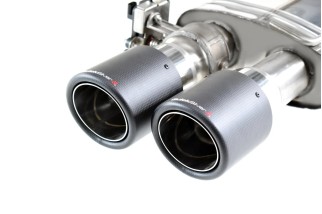 sistema di scarico con Sound Architect quick silver JR588S Jaguar F Type V8 dal 2014