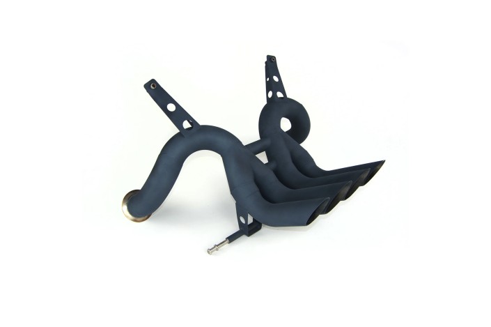 Scarico sportivo rivestito in ceramica quick silver LM750T Lamborghini Aventador SV LP750-4 dal 2016