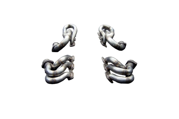 Collettori di scarico corto in acciaio inox quick silver LM169 Lamborghini Diablo 1998-2002