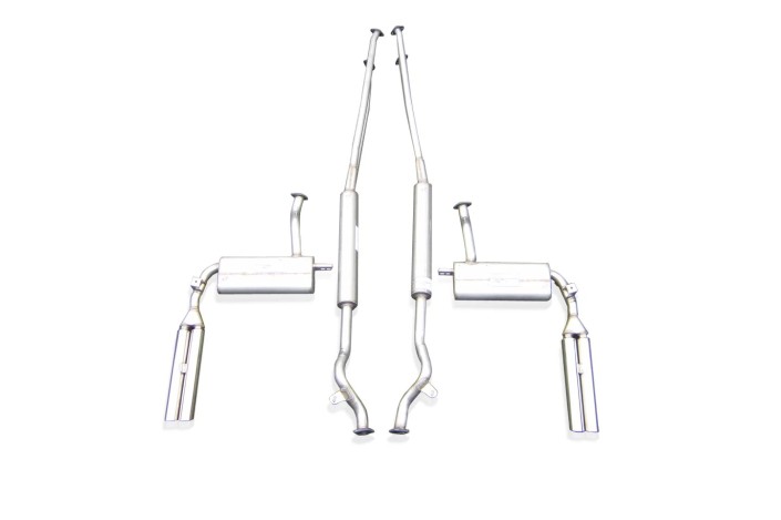 sistema di scarico in acciaio inox serie 1 quick silver LM008 Lamborghini Espada 1969-1970