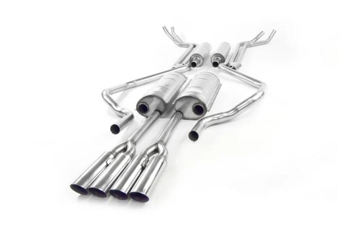 sistema di scarico in acciaio inox quick silver LM005 Lamborghini Islero 1968-1969