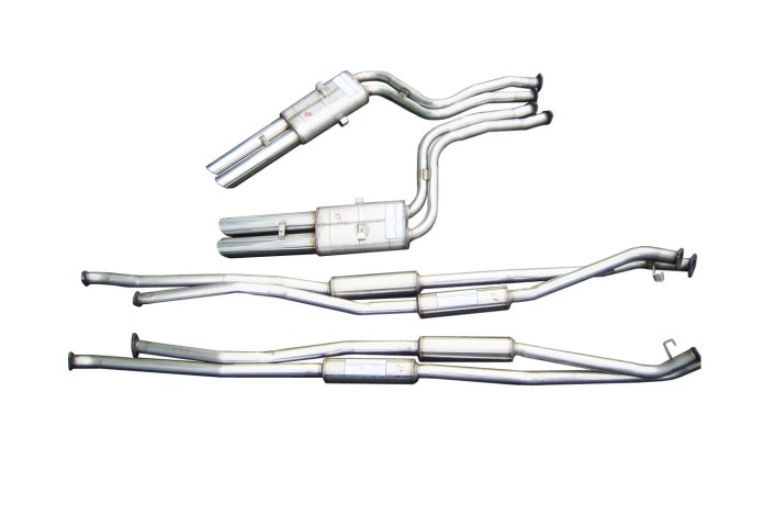 sistema di scarico in acciaio inox quick silver LM013 Lamborghini Jarama GTS 1973-1976