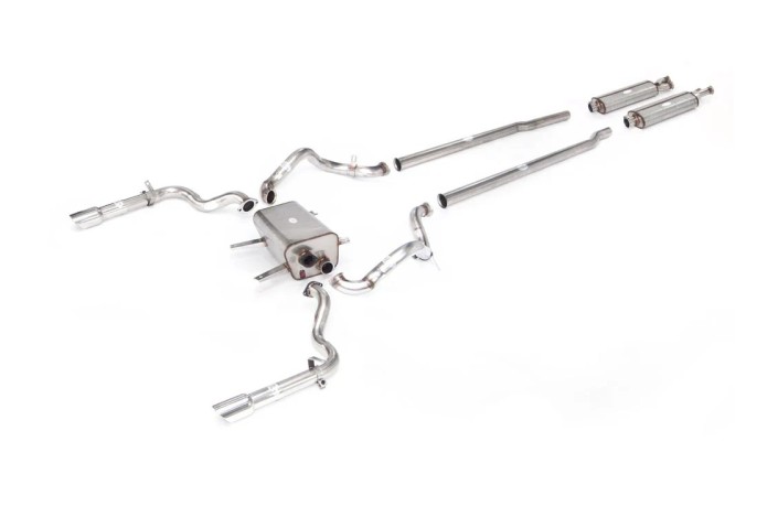 sistema di scarico in acciaio inox quick silver LM635 Lamborghini LM002 1984-1991