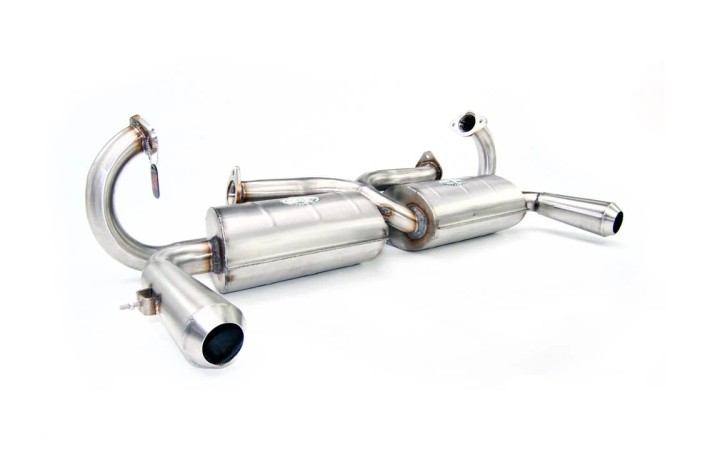 sistema di scarico in acciaio inox quick silver LM015 Lamborghini Miura P400 1966-1969