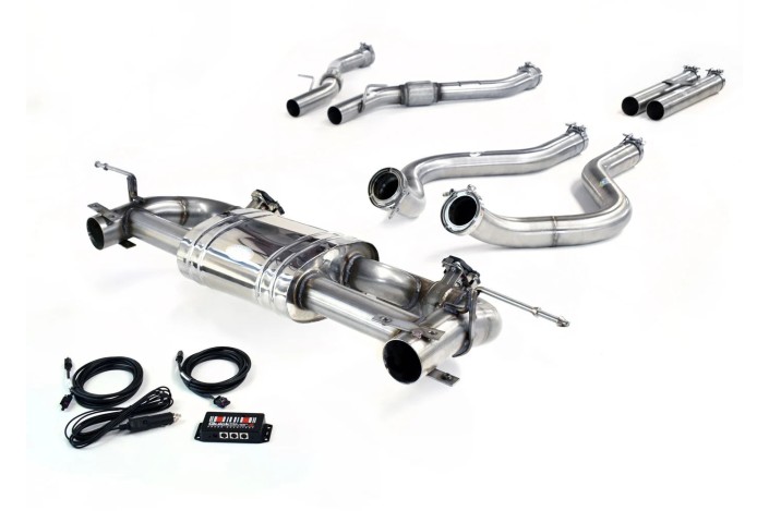 Sistema di scarico sportivo con Sound Architect quick silver LR888S Land Rover Defender OCTA 110 P635 dal 2025