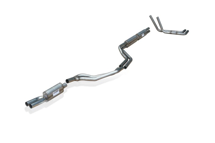 Sistema di scarico in linea in acciaio inox quick silver MT002 Maserati 3500 GT / GTi 1957-1959