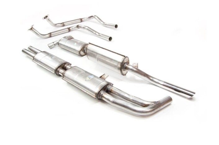 sistema di scarico in acciaio inox quick silver MT066 Maserati A6G / 54 1954-1956