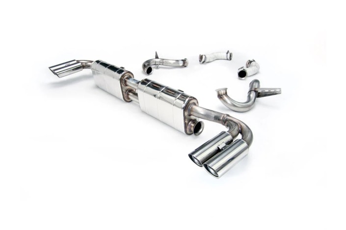 sistema di scarico sportivo in acciaio inox quick silver MT021S Maserati Bora 1971-1979