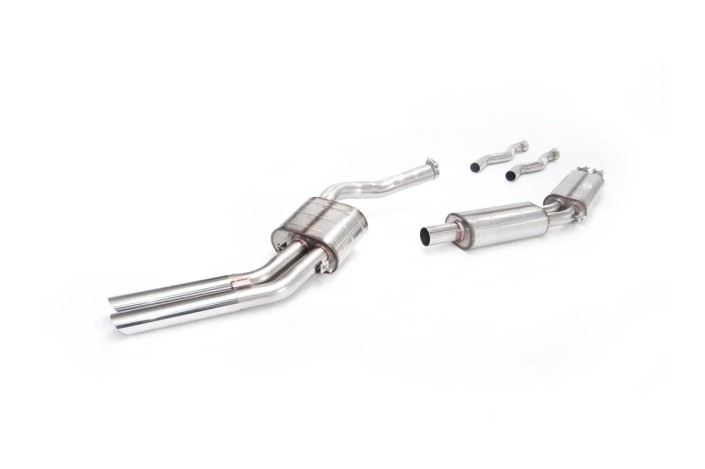 sistema di scarico in acciaio inox quick silver MT009 Maserati Ghibli 1966-1973