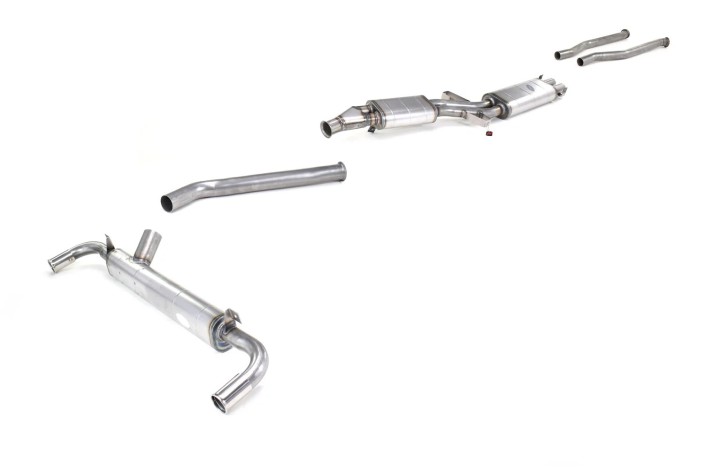 sistema di scarico in acciaio inox quick silver MT012 Maserati Indy 1969-1974