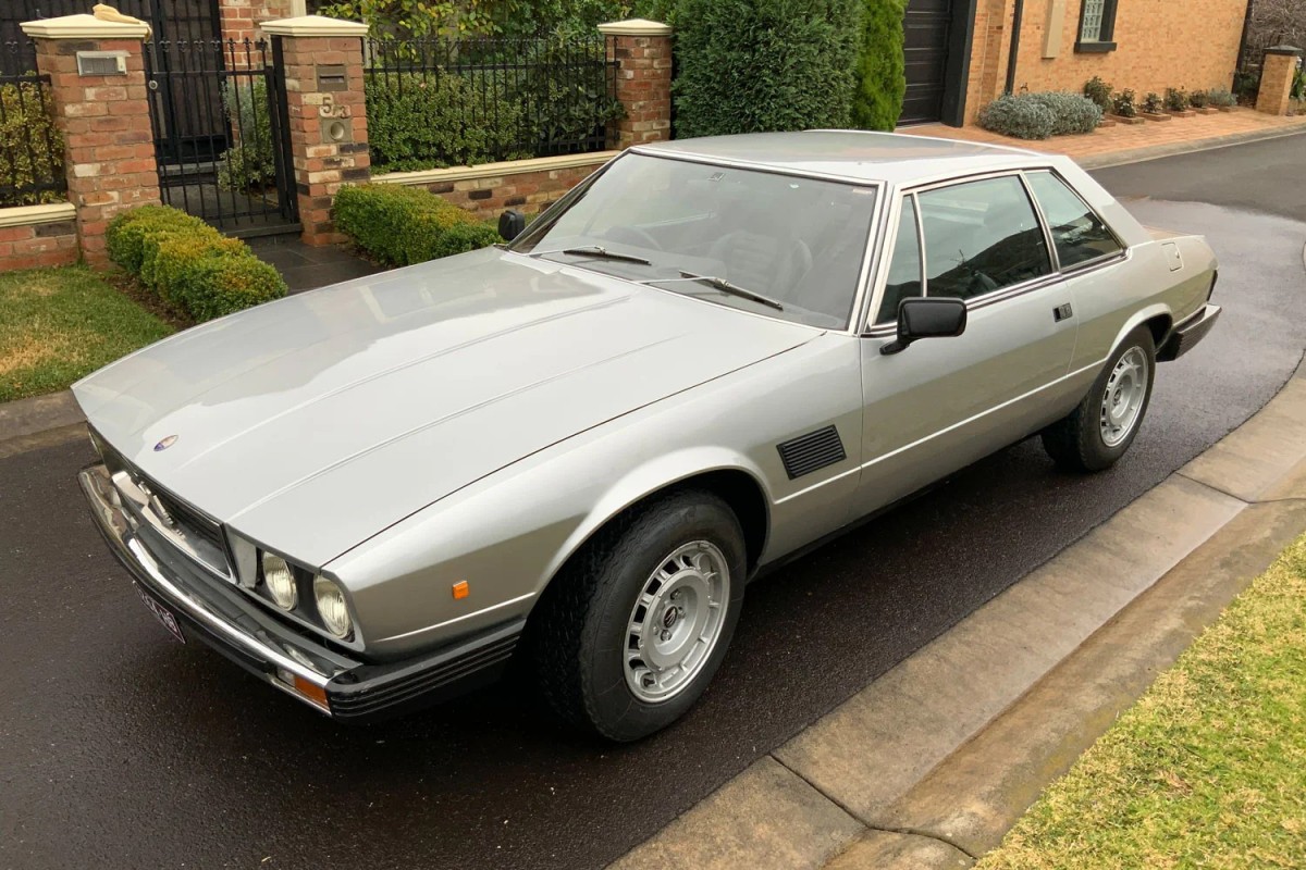 sistema di scarico in acciaio inox quick silver MT019 Maserati Kyalami 1975-1983