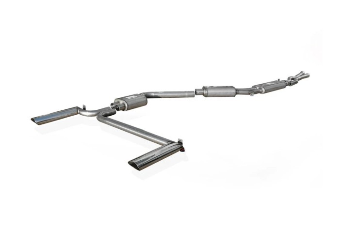 sistema di scarico in acciaio inox quick silver MT008 Maserati Mexico 1966-1973