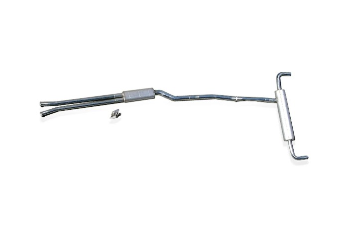 sistema di scarico in acciaio inox quick silver MT006 Maserati Quattroporte Serie 1 1963-1967