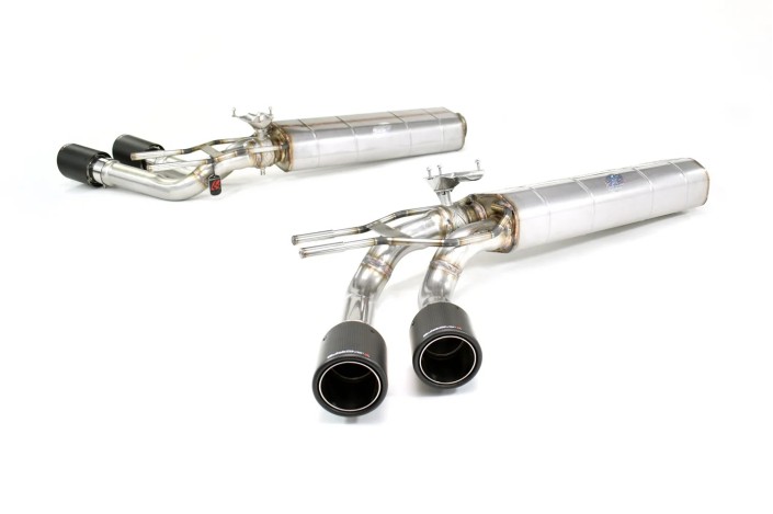 Scarico sportivo Twin-Tip con Sound Architect quick silver MZ509S Mercedes AMG G63 / G500 dal 2018