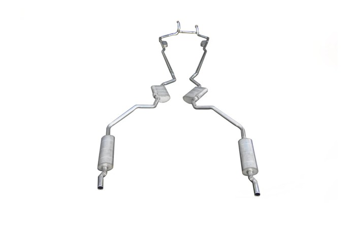 sistema di scarico in acciaio inox quick silver MZ025 Mercedes 600 Pullman W100 1963-1981