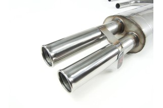 sistema di scarico in acciaio inox quick silver MZ023 Mercedes 230 SL W113 1963-1967