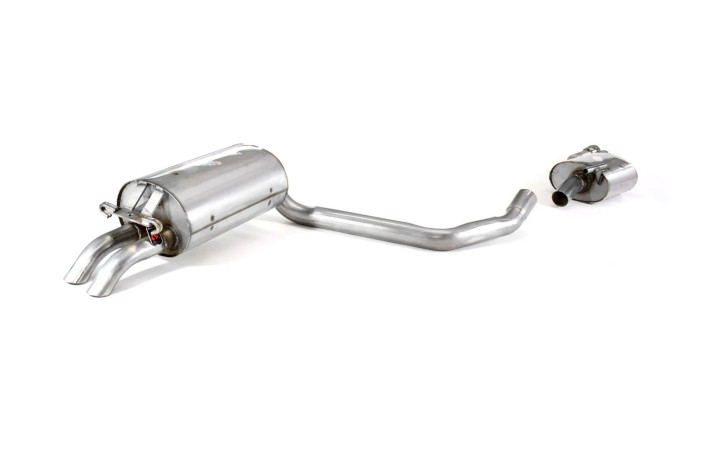 sistema di scarico in acciaio inox quick silver MZ502 Mercedes 190 E 2.5 16V W201 1989-1993
