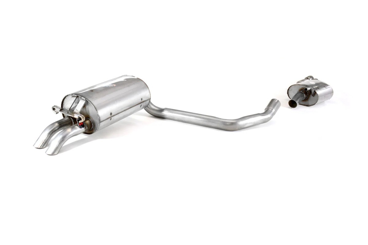 sistema di scarico in acciaio inox quick silver MZ502 Mercedes 190 E 2.5 16V W201 1989-1993