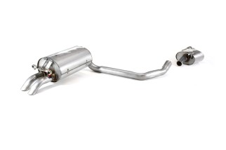 sistema di scarico in acciaio inox quick silver MZ502 Mercedes 190 E 2.5 16V W201 1989-1993