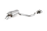 sistema di scarico in acciaio inox quick silver MZ502 Mercedes 190 E 2.5 16V W201 1989-1993