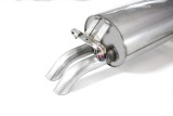 sistema di scarico in acciaio inox quick silver MZ502 Mercedes 190 E 2.5 16V W201 1989-1993